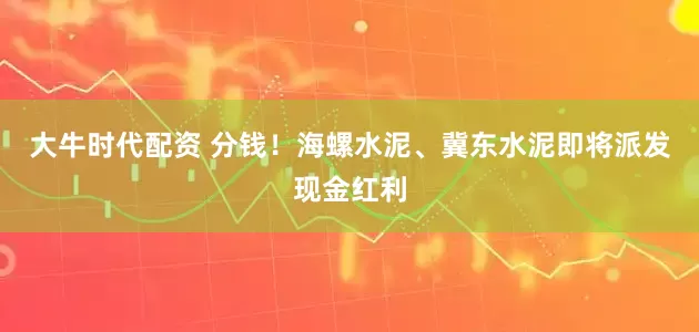 大牛时代配资 分钱！海螺水泥、冀东水泥即将派发现金红利