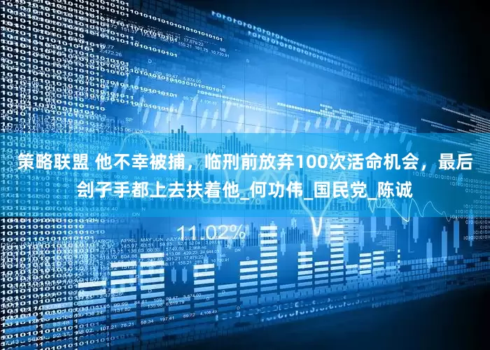 策略联盟 他不幸被捕，临刑前放弃100次活命机会，最后刽子手都上去扶着他_何功伟_国民党_陈诚