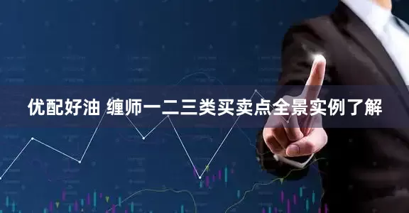 优配好油 缠师一二三类买卖点全景实例了解