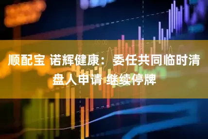 顺配宝 诺辉健康：委任共同临时清盘人申请 继续停牌